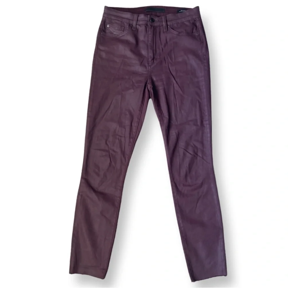 Coated Denim Joe’s Jeans High Rise Skinny Jeans - 28 - Picture 1 of 12